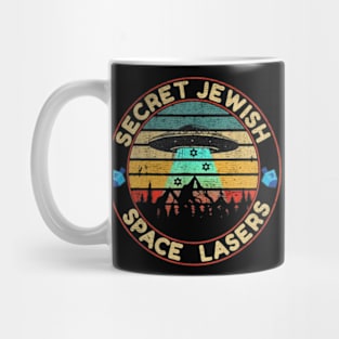 Ufo Secret jewish space lasers Mug